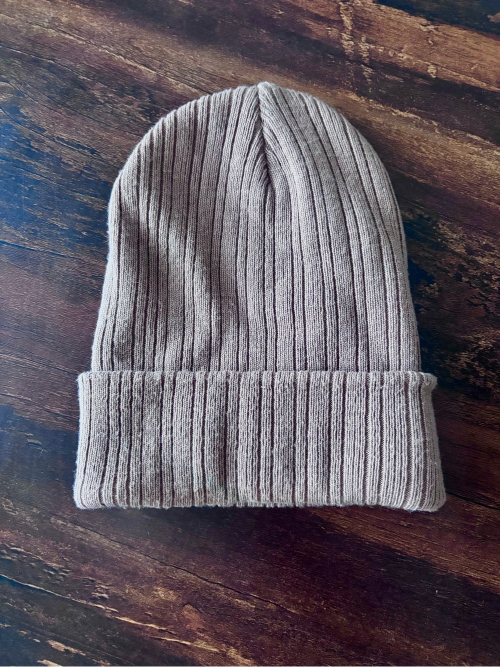 Brown beanie